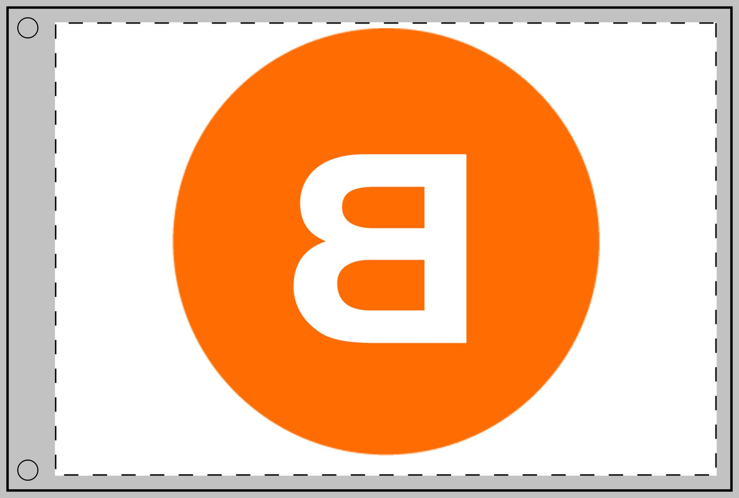 Flag - BTS STUDIOS Double Sided Flag
